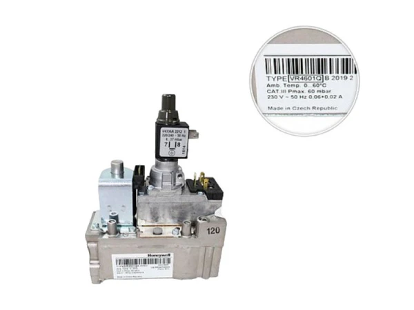 Газовый клапан Honeywell BI1362111, 24В, 50/60 Гц, 3-37 мбар, 1/2" BSP