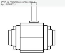 EVRA 32 NC Клапан соленоидный