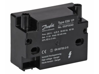 Трансформатор розжига Danfoss EBI1P052F0040 (90 Вт, 11 кВ) для газовых горелок