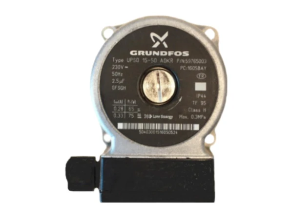 Насосная группа (голова насоса) Grundfos UPS 15-50 для котлов Bosch, Buderus, Junkers (ZSC 24-3MFA, ZWC 24-3MFK) - Артикул: 87160108800-2