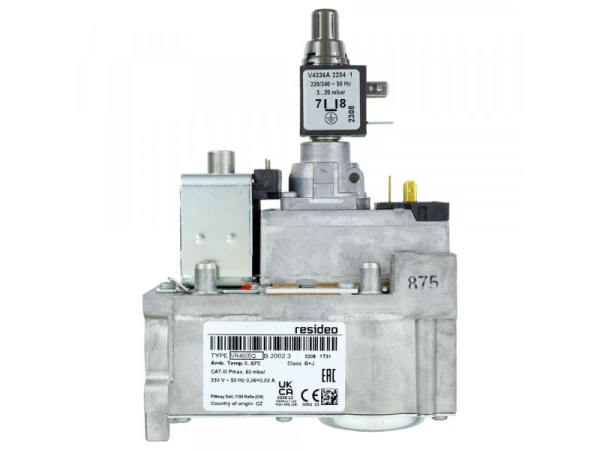 Газовый электромагнитный клапан Honeywell VR4605QB2002, 220В, DN25, 100 мбар
