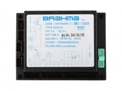 Менеджер горения Brahma DMN12 (C00100450) для газовых и жидкотопливных горелок