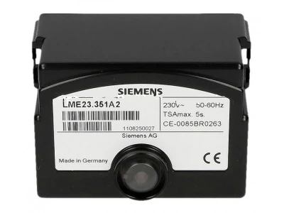 Автомат горения Siemens LME23.351A2 для двухступенчатых горелок мощностью от 120 кВт