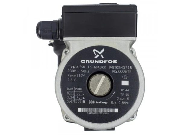 Насос циркуляционный Grundfos UPSO 15-60 для котлов Electrolux Basic Space (AA10010018)