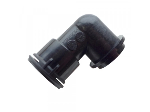 Угловой патрубок обратки теплообменника для котлов Navien Heatluxe NGB210 (артикул 20034886A)