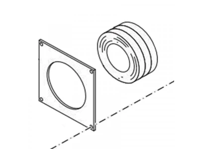 Изоляционное кольцо двери для котлов Bosch/Buderus S625/725, арт. 63009443