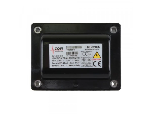 Трансформатор розжига Cofi TRE820/S, 2x4 кВ, 20 мА, 230 В, IP 00
