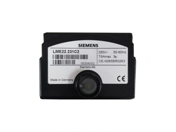 Автомат горения Siemens LME22.231C2 для газовых и комбинированных горелок с принудительным наддувом