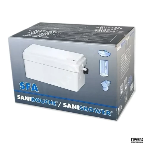 Насос санитарный SANIDOUCHE, 3,5 литра, 220 В, 70 л/мин, SFA D60