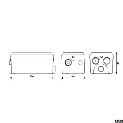 Насос санитарный SANIDOUCHE, 3,5 литра, 220 В, 70 л/мин, SFA D60