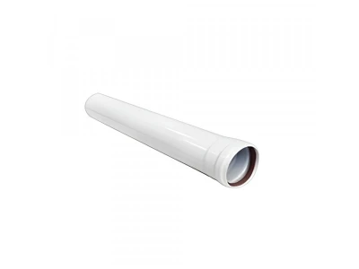 Удлинитель коаксиального дымохода Protherm (алюминий), 1м, D80мм, белый, арт. 0020199424