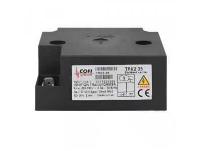 Трансформатор розжига Cofi TRK2-35, 12 кВ, 35 мА, 2 выхода, 65 Вт, 220-240 В, IP00