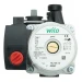 Циркуляционный насос Wilo в сборе для котлов Bosch WBN 6000/2000, Buderus Logamax U072 (против часовой стрелки), артикул 87186481810