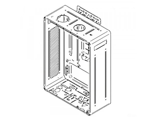 Кожух газовой колонки Rinnai 440014421
