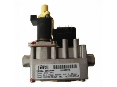 Газовый клапан Ferroli 46562030 для котлов, резьбовое 1/2, Европа