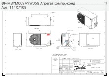 OP-MSYM009MYW05G Агрегат компр.-конд