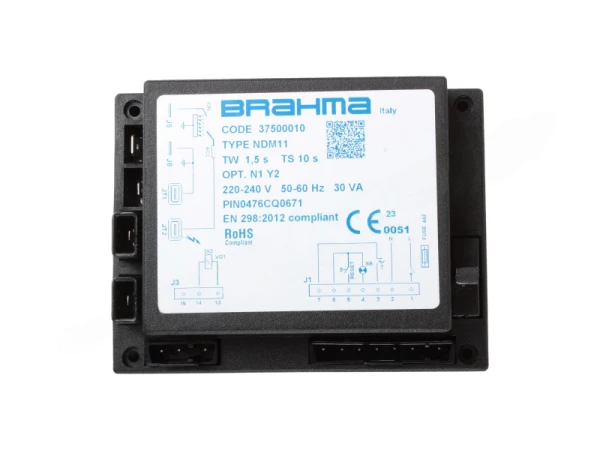 Менеджер горения Brahma NDM11 (37500010) для промышленных котлов и горелок