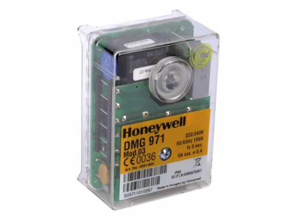 Автоматика управления горением Honeywell Satronic DMG971 Mod.03 (0351003U) для газовых и комбинированных горелок
