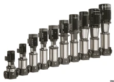 Вертикальный многоступенчатый насос Grundfos CR 10-04 1,5 кВт 96500966