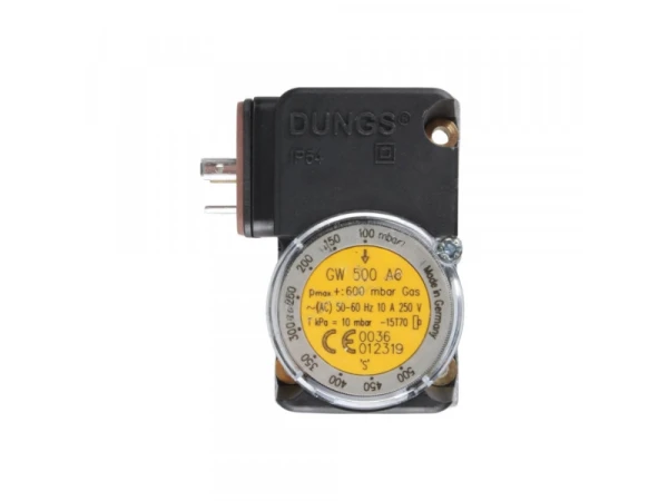 Реле давления Dungs GW 500 A6 (артикул 65310816) для котлов Ecoflam