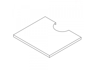 Панель облицовки верхняя Protherm 0020049357 для котлов Медведь