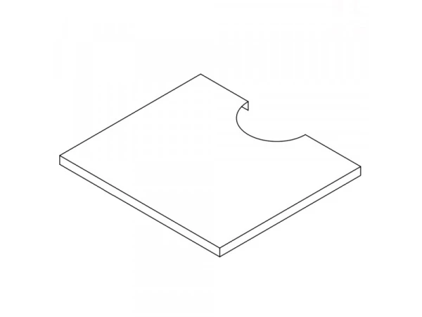 Панель облицовки верхняя Protherm 0020049357 для котлов Медведь