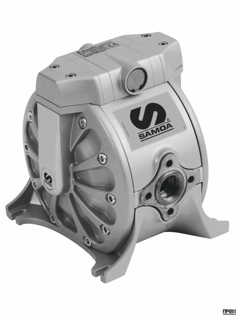 Диафрагменный насос DF100 ALU/PTFE для растворителей и красок SAMOA AASTSTTBAS