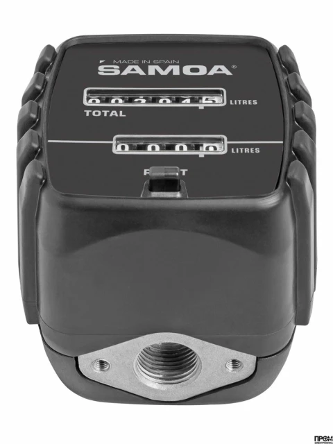 Механический счетчик для масла с овальными шестернями 1-30 л/мин SAMOA 366855