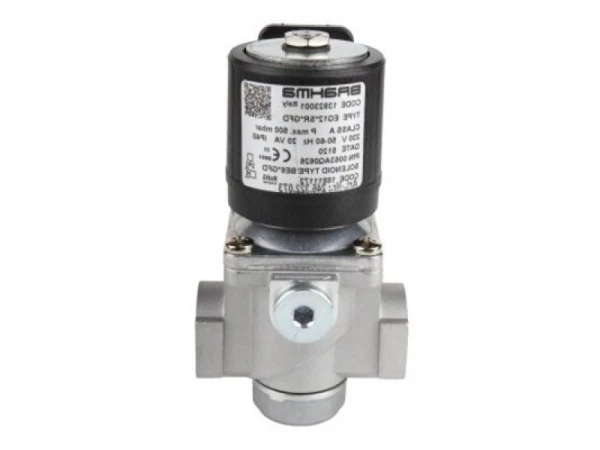 Электромагнитный газовый клапан Brahma EG12*SR*GFD, Rp 1/2", 500 мбар, 230 В, IP40, артикул 13923001