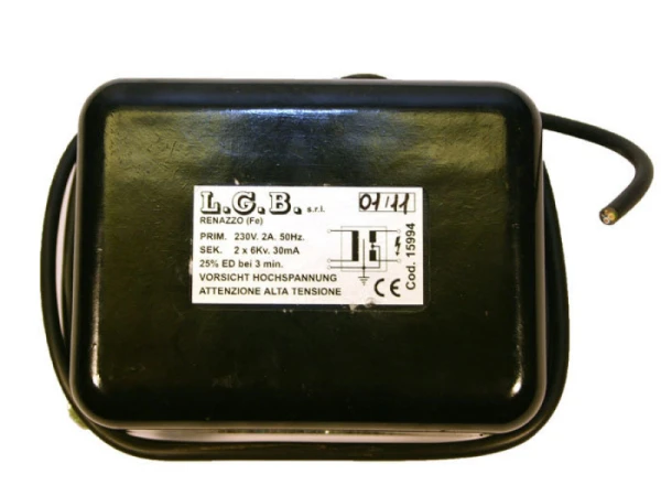 Трансформатор розжига LGB 15994 (2x6кВ, IP40, 25% ED)