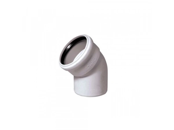 Отвод коаксиальный Vaillant 56°, DN 80 мм для котлов turboFIT, арт. 0020253007