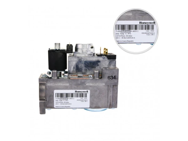 Газовый клапан Honeywell HW.677 VR4605NA для котлов Ferroli, артикул 39803900