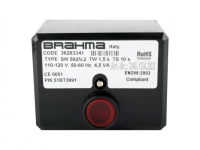 Блок управления горением Brahma SM592N.2 (Арт. 36283341) для газовых горелок