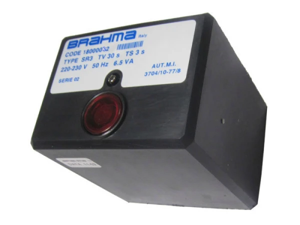 Блок управления горением Brahma SR3 (18000032) для газовых горелок, 220В, 3 сек.