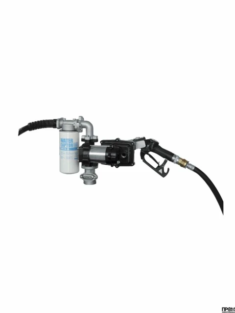 Бочковой комплект для бензина Drum EX50 12V ATEX, авт. пистолет 50 л/мин PIUSI F00372010