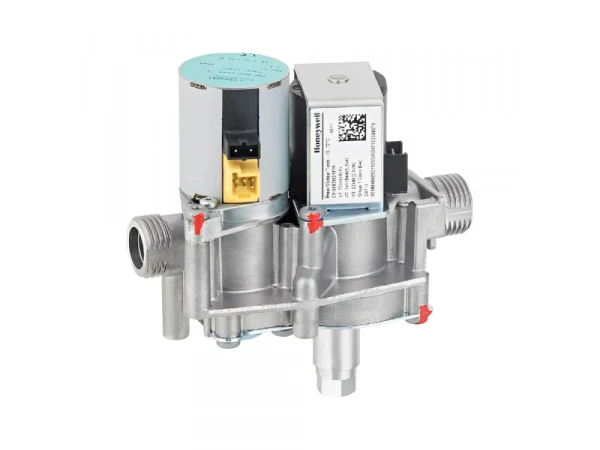Газовый клапан Honeywell VK8515MR4009 - многофункциональный блок управления подачей газа, 2 автоматических запорных клапана, регулятор давления