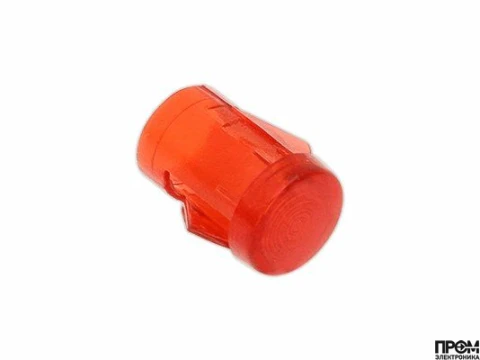 Пластмассовая насадка для лампочки красная