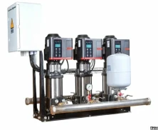 Установка повышения давления Hydro-ME 3 CRVE 5-6 G2-B-R-50-16-A Vandjord