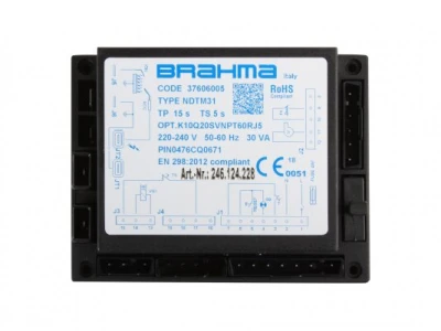 Менеджер горения Brahma NDTM31 (37606005) для газовых и жидкотопливных горелок