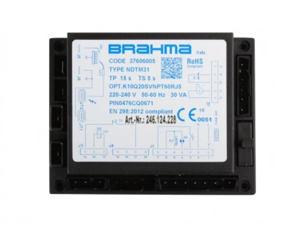Менеджер горения Brahma NDTM31 (37606005) для газовых и жидкотопливных горелок