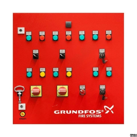 Шкаф управления пожарными насосами Grundfos Control MX 1/1X95-110A 98836752
