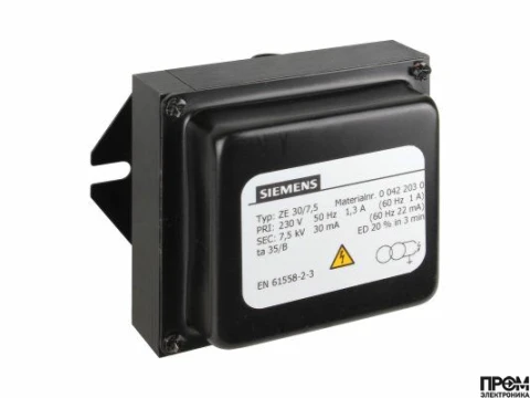 Трансформатор поджига Siemens ZE 30/7,5 00422030