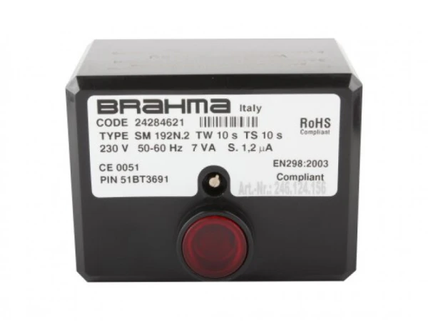 Блок управления горением Brahma SM192N.2, артикул 24284621