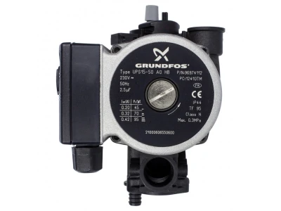 Циркуляционный насос Grundfos UPS 15-50 в сборе для котлов Immergas (артикул 3.020560)