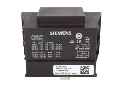 Трансформатор розжига Siemens AGG5.220 для котлов Elco, арт. 65320065