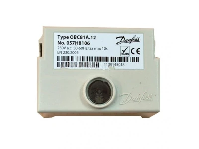 Блок розжига Danfoss OBC 81A.12 (057H8106) для одноступенчатых и двухступенчатых горелок