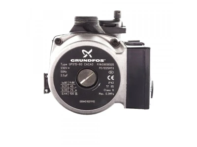 Циркуляционный насос Grundfos UPS 15-60 для котлов Bosch, 35 кВт, артикул 8737604217