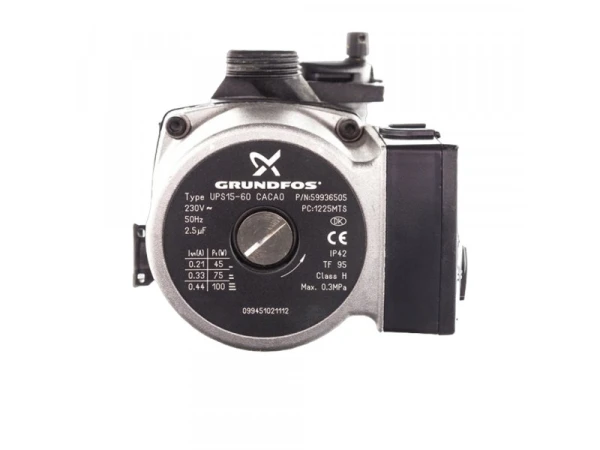 Циркуляционный насос Grundfos UPS 15-60 для котлов Bosch, 35 кВт, артикул 8737604217