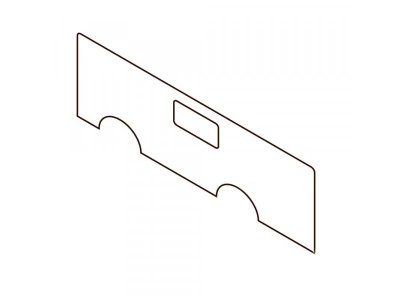 Пластина теплообменника для котлов Protherm 0020120246, артикул 0020120246