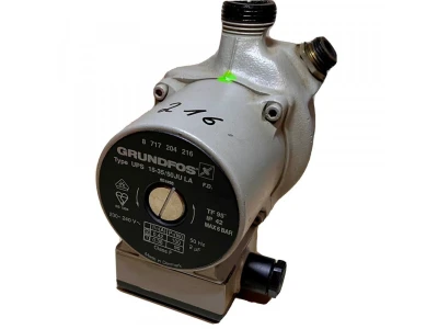 Циркуляционный насос Grundfos UPS 15-35/50 Jula для котлов Bosch/Junkers, артикул 8717204216